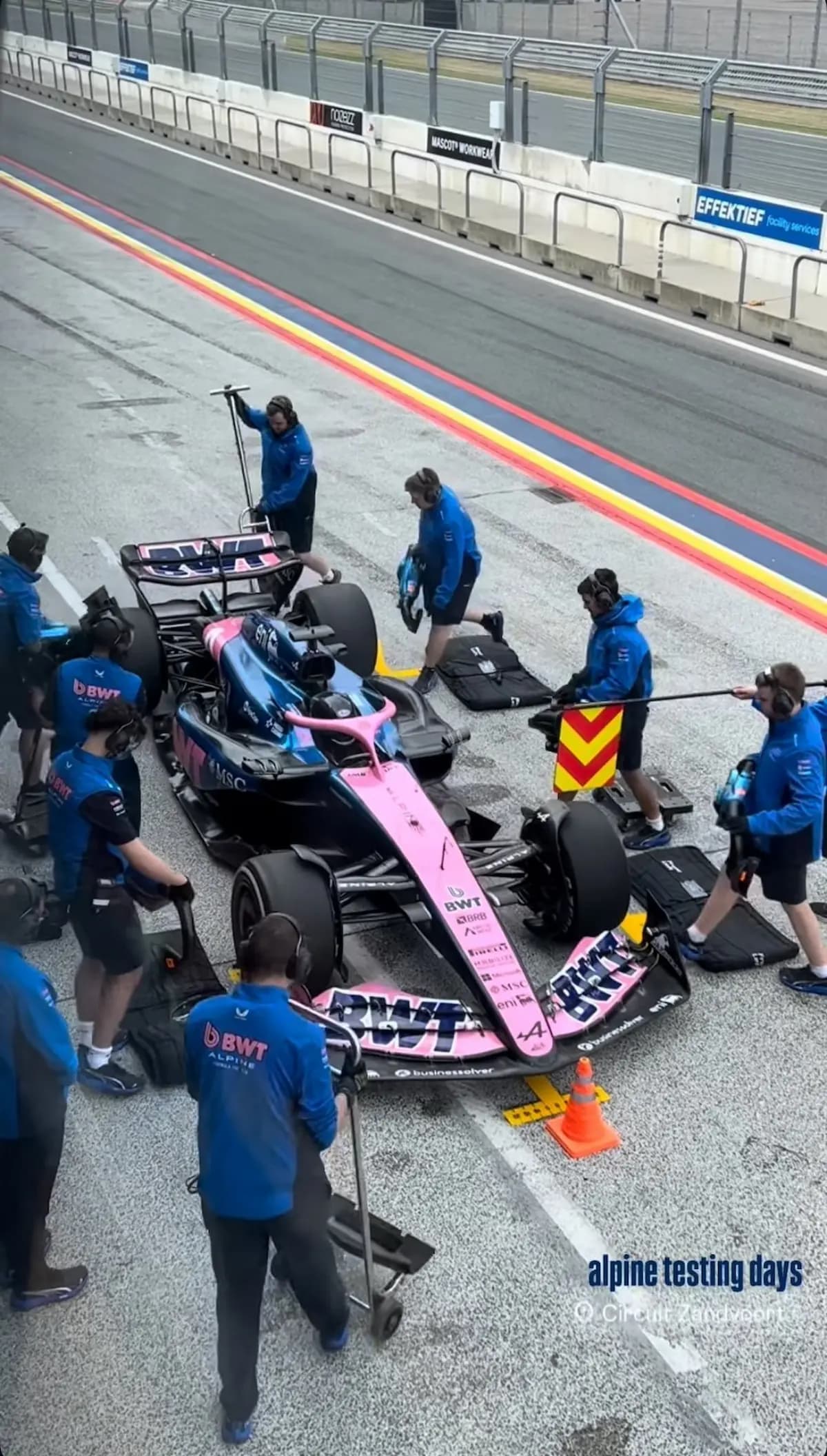 Franco Colapinto hará mañana un test en Zandvoort