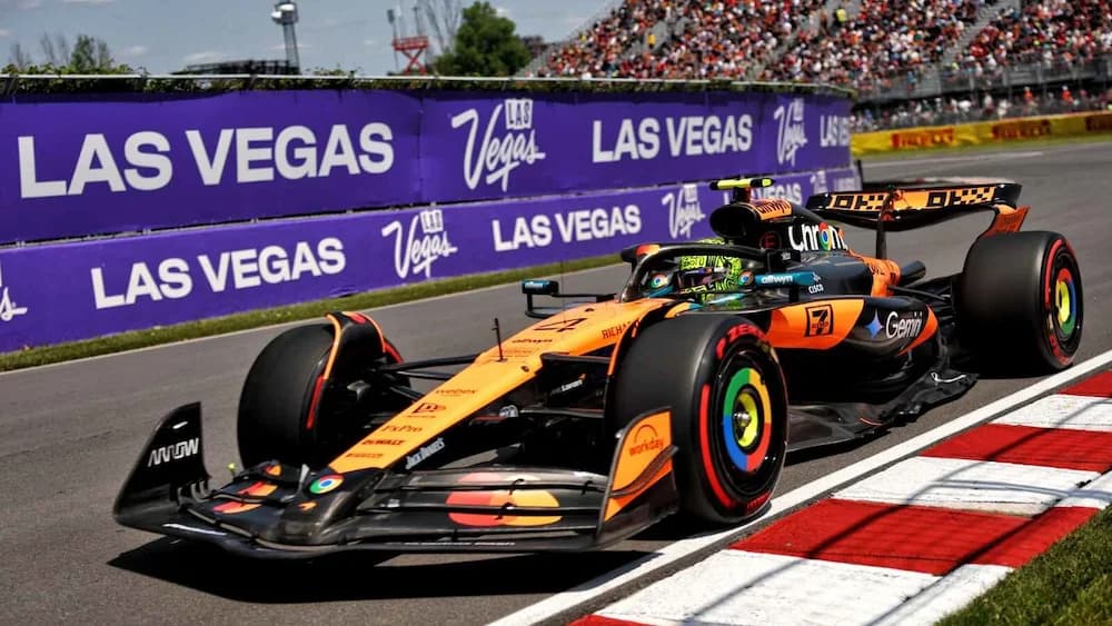 Norris marca el mejor tiempo de Libres 3