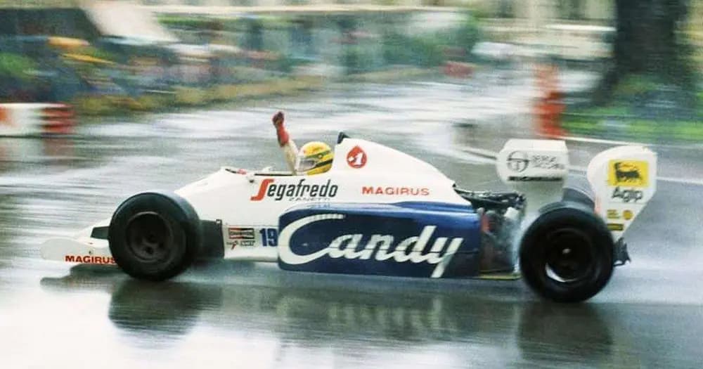 El día que nació la leyenda de Senna bajo la lluvia de Mónaco